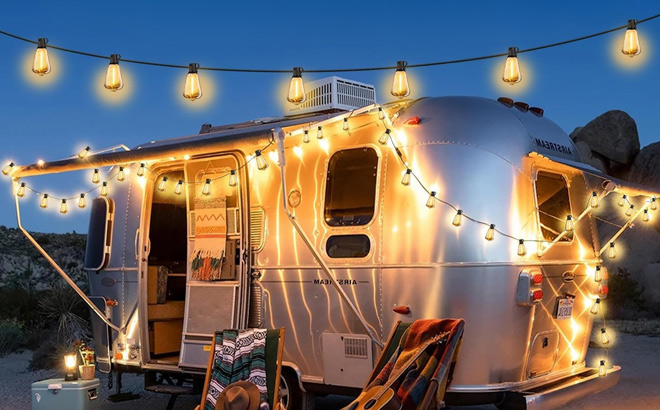 100FT Solar String Lights