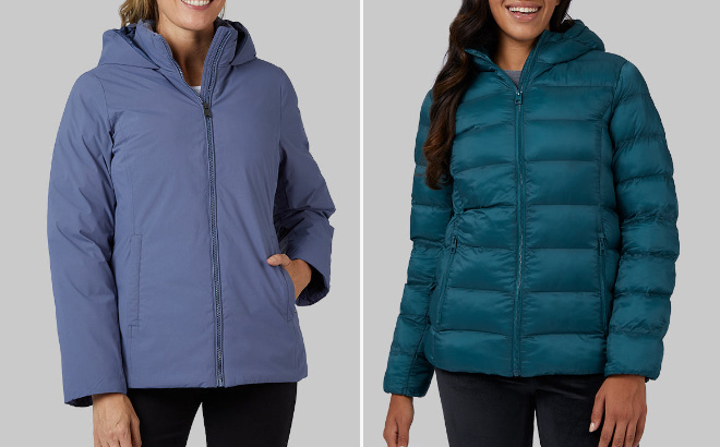 32 Degrees Womens Midweight Puffer Jacket 32 Degrees Womens Midweight Puffer Jacket