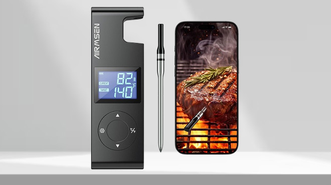 AIRMSEN Wireless Meat Thermometer