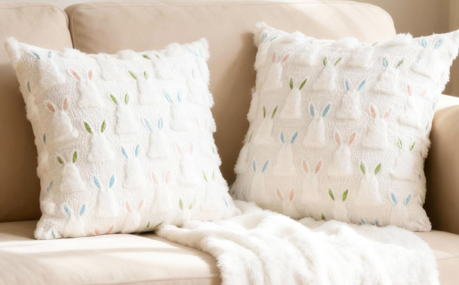 ALFEVA Easter Pillow Covers