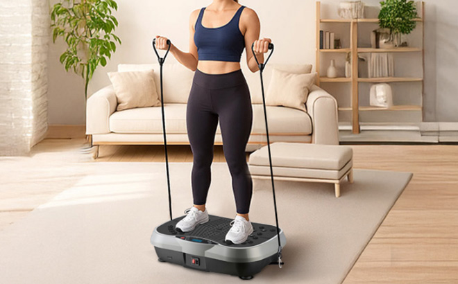 ALSO GO Vibration Plate Exercise Machine