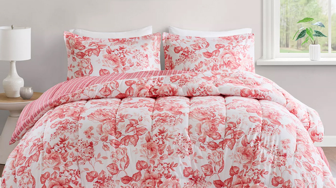 Addison Park Clarissa Floral 3 Piece Comforter Set