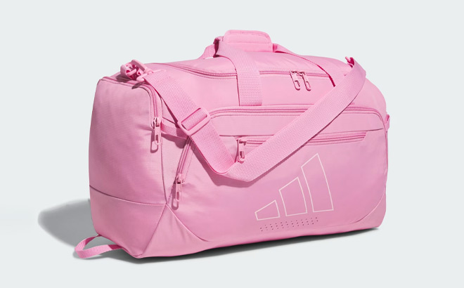 Adidas Defender 5 Small Duffel Bag in Pink Color