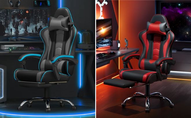 Alden Design Ergonomic High Back Gaming Chair