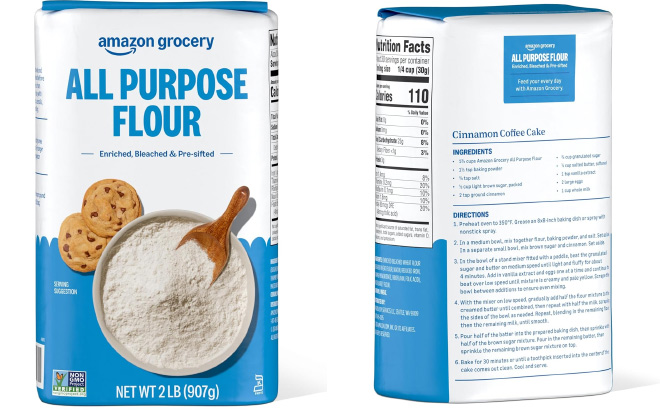 Amazon Grocery Flour Bag Amazon Grocery Flour Bag