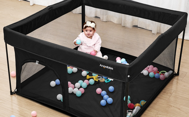 Angelbliss Foldable Baby Playpen