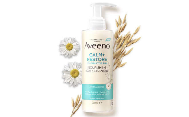 Aveeno Calm Restore Nourishing Oat Cleanser