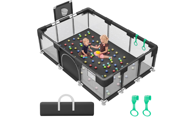 Babyeap Extra Large Baby Playard Babyeap Extra Large Baby Playard
