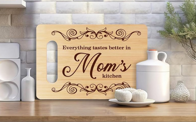 Bamboo Cutting Board Gift