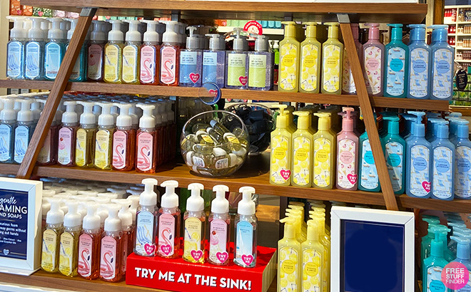 Bath Body Works Hand Soaps