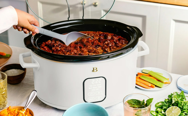 Beautiful by Drew Barrymore 6 Quart Programmable Slow Cooker
