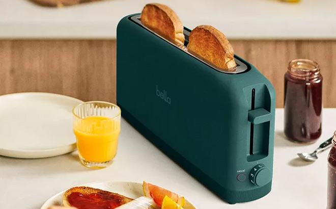 Bella 2 Slice Wide Slot Slim Toaster