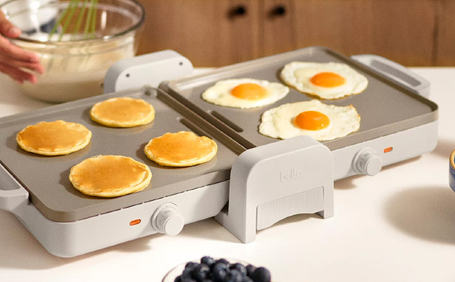Bella Fold Store Dual Temp Griddle