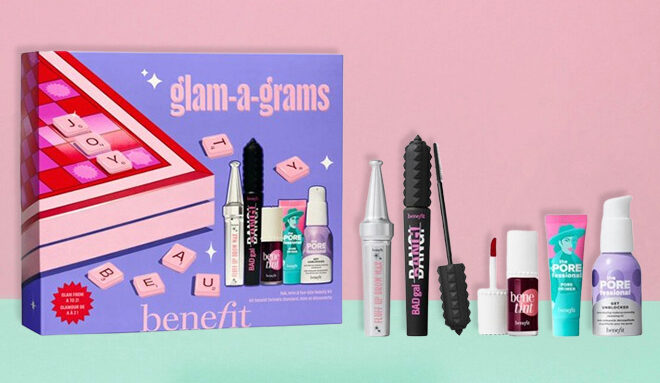 Benefit Cosmetics Glam a Grams 4 piece Beauty Kit