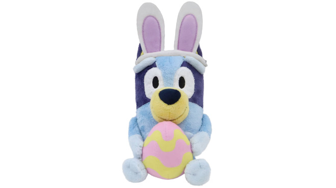 Bluey 7 75 Inch Plush with Easter Egg and Bunny Ears