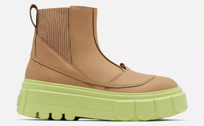 CARIBOU X Waterproof Platform Chelsea Boot