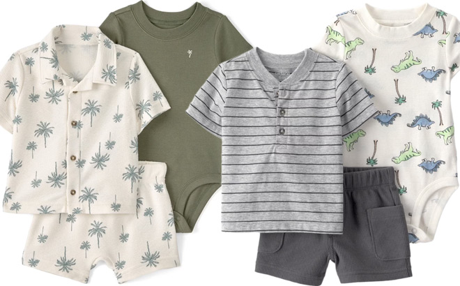 Carters Boys 3pc Outfit Sets Carters Boys 3pc Outfit Sets