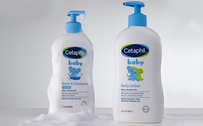 Cetaphil Baby Wash Shampoo 2 Pack