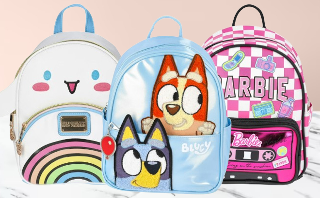 Character Mini Backpacks