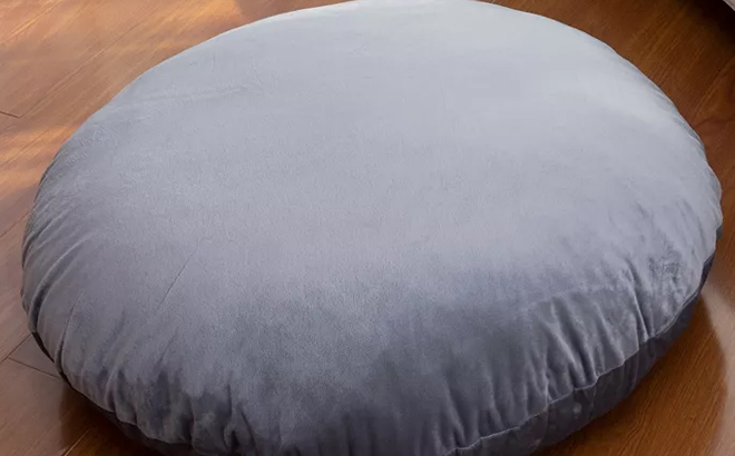 Cheer Collection Extra Large Round Floor Decorative Pillow