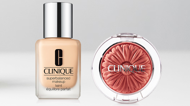 Clinique Foundation and Blush Set