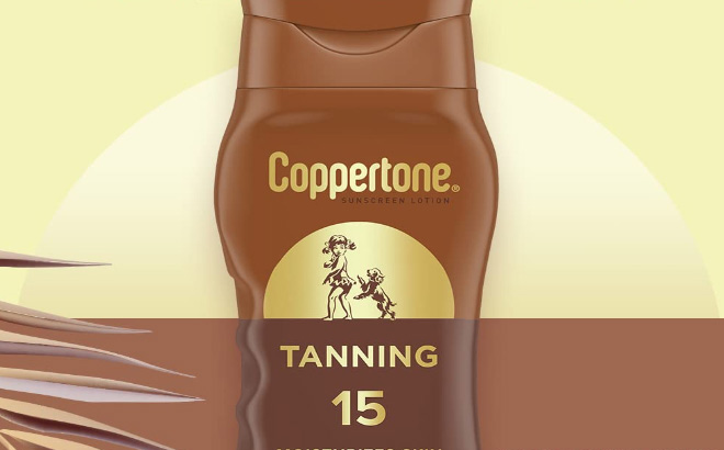 Coppertone Tanning Sunscreen Lotion