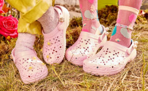 Crocs Floral Cut Out Clogs