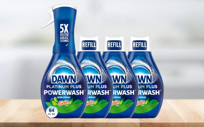 Dawn Gain Dish Soap Bundle