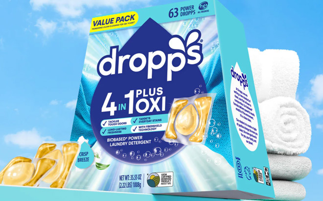 Dropps 4in1 Plus Oxi Laundry Detergent