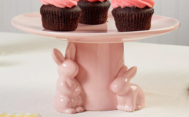 Easter Bunny Cake Stand