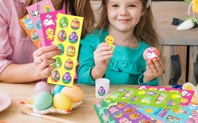 Easter Stickers 400 Pieces
