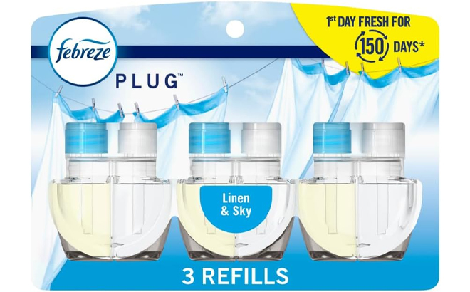 Febreze Plug In Air Freshener 3 Count