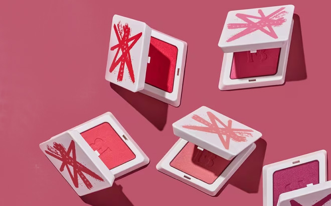 Fenty Beauty by Rihanna Fenty Cheeks Suede Waterproof Powder Blush Fenty Beauty by Rihanna Fenty Cheeks Suede Waterproof Powder Blush
