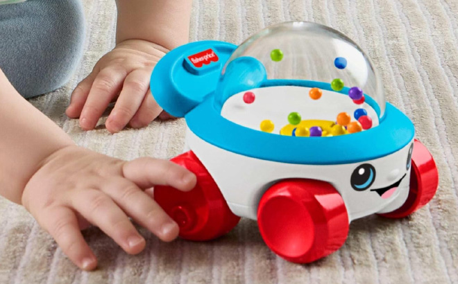 Fisher Price Baby Toy Corn Popper Push Along Vehicle Fisher Price Baby Toy Corn Popper Push Along Vehicle