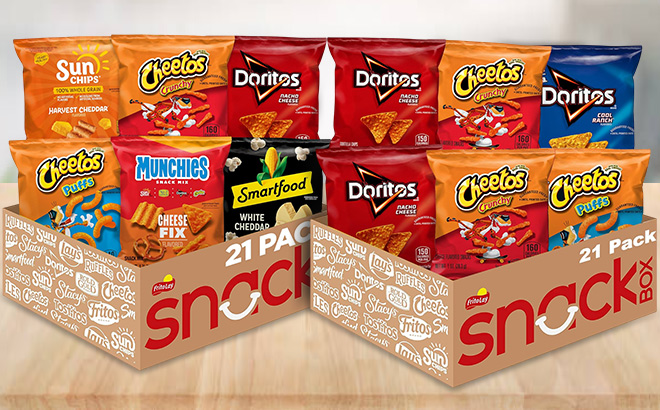 Frito Lay Cheesy Mix Variety Pack 21 Pack Frito Lay Cheesy Mix Variety Pack 21 Pack