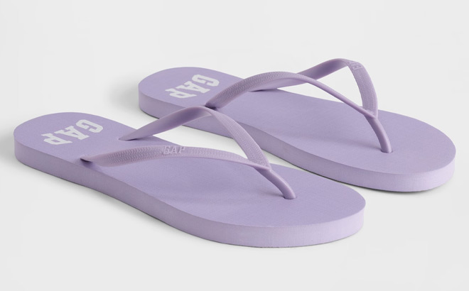GAP Factory Gap Logo Flip Flops GAP Factory Gap Logo Flip Flops