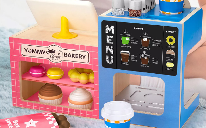 Geoffreys Toy Box Cafe Cake Bakery Coffee Shop Playset Geoffreys Toy Box Cafe Cake Bakery Coffee Shop Playset