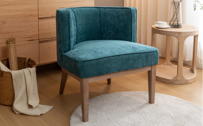 George Oliver Karoll Upholstered Barrel Chair George Oliver Karoll Upholstered Barrel Chair