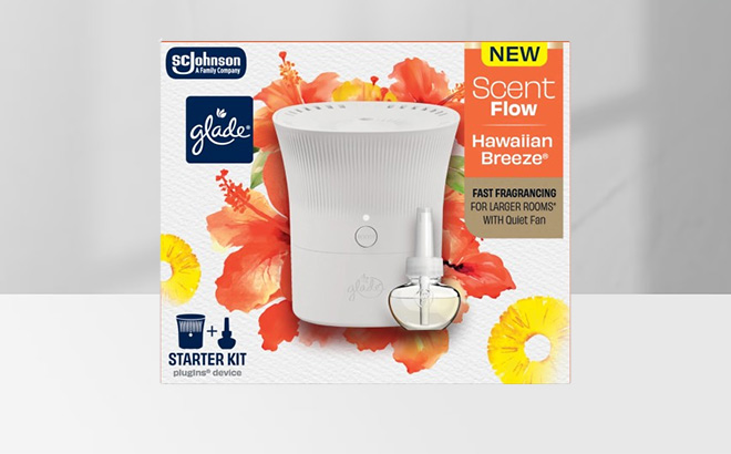 Glade Scent Flow PlugIns Air Freshener Starter Kit Glade Scent Flow PlugIns Air Freshener Starter Kit