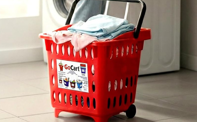 GoCart Shopping Laundry Basket