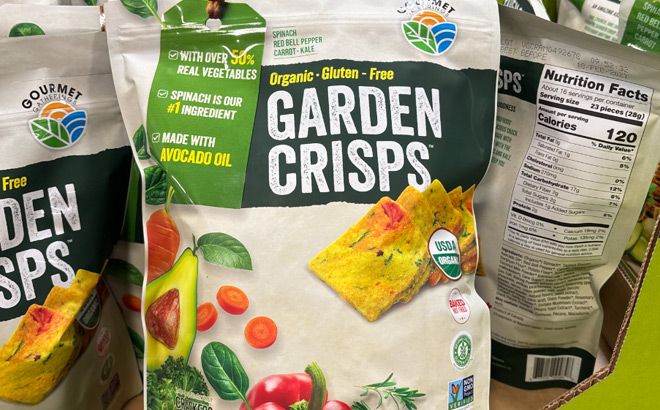 Gourmet Gatherings Organic Garden Crisps
