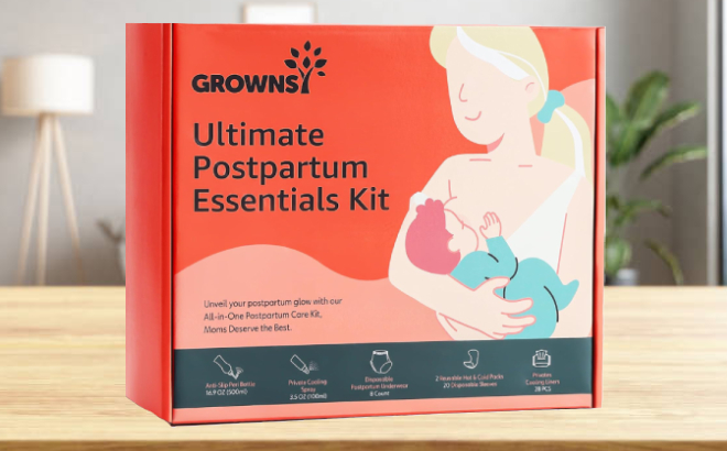 Grownsy Postpartum Essentials Recovery Kit