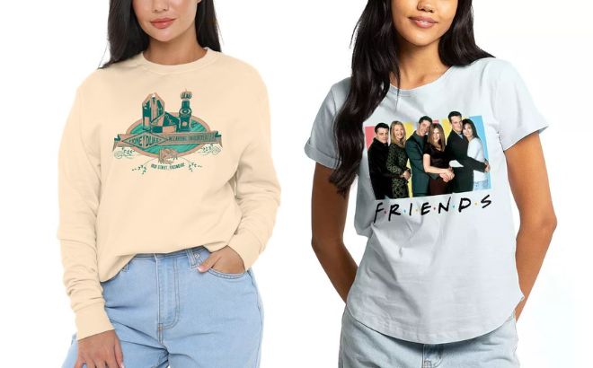 Harry Potter Womens Sweatshirt and Friends Womens T Shirt Harry Potter Womens Sweatshirt and Friends Womens T Shirt