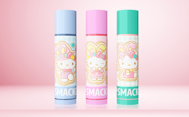 Hello Kitty Lip Smacker 3 Pack