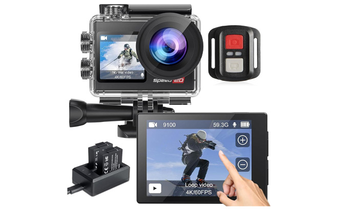 Hiicam Action 4K Waterproof Camera