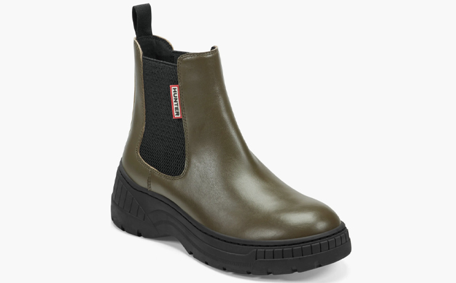 Hunter Neveah Slip On Waterproof Chelsea Bootie