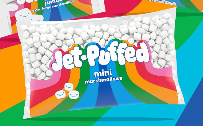 Jet Puffed Mini Marshmallows 10 Ounce Bag