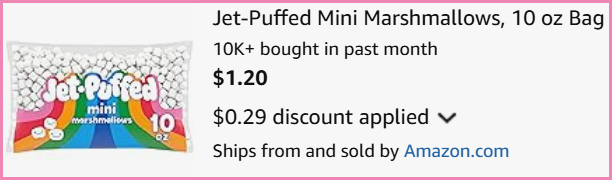 Jet Puffed Mini Marshmallows at Checkout Jet Puffed Mini Marshmallows at Checkout