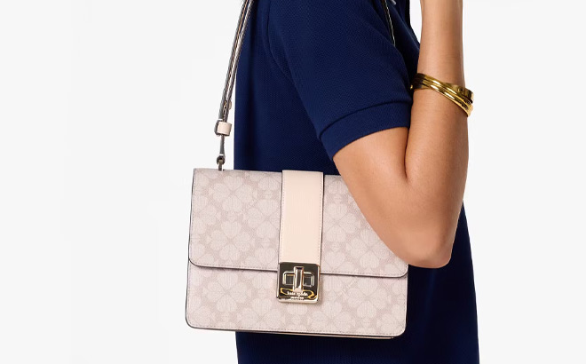 Kate Spade Flower Small Flap Shoulder Bag