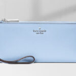 Kate Spade Outlet Wren Wristlet in North Star Color on the Table